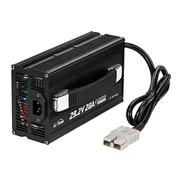 Зарядний пристрій для акумуляторних батарей LiFePO4 29.2V/20A LiTime L24V20A-BCHA-X (44-00539) - мініатюра 3