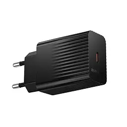 Сетевой зарядний пристрій BOROFONE BAS75A Source single port PD30W charger Чорний - мініатюра 3