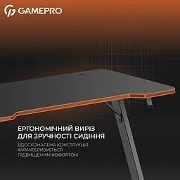 Комп'ютернй стіл GamePro Black (GD014) - мініатюра 9