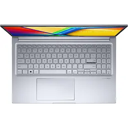 Ноутбук ASUS Vivobook 15X K3504ZA-BQ243 15.6' FHD IPS, Intel i3-1215U, 16GB, F512GB, UMA, NoOS, Сріблястий (90NB11S2-M009Y0) - мініатюра 8