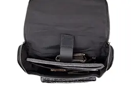 Рюкзак під рептилію шкіряний Vintage 30х37,5х9 см sum0013913 - мініатюра 3