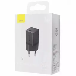 Блок живлення зарядне швидке Baseus GaN5 Fast Charger 1C 30 W чорне - мініатюра 2