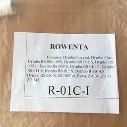 Мішок багаторазовий для пилососу Rowenta Dymbo Integral, Dymbo Plus, Dymbo RS, Compact, Слон R01C-1 - мініатюра 7