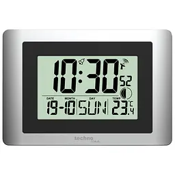 Годинник настінний Technoline WS8028 Silver/Black (WS8028), Сріблястий - мініатюра 2