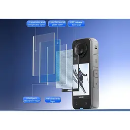 Захисне скло aMagisn AD10-B для Insta360 X5/X4 2шт [168423] - мініатюра 5