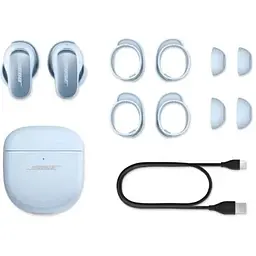 Бездротові навушники Bose QuietComfort Ultra Earbuds блакитні (Moonstone Blue) 882826-0050 - мініатюра 7