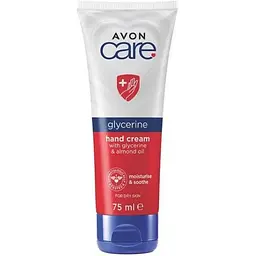 Крем для рук з гліцерином та мигдальною олією Avon 75 мл