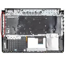 Верхня кришка для Asus FX505DV FX505DU FX505GU, (топкейс+клавіатура, 8pin RGB Backlit, Original) - мініатюра 2