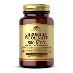 Хром піколінат Chromium Picolinate 500 mcg - 60 caps