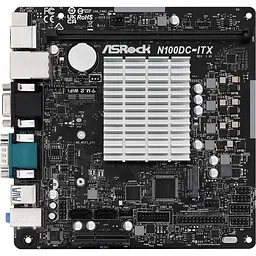 Материнська плата ASRock N100DC-ITX [140212] - мініатюра 2