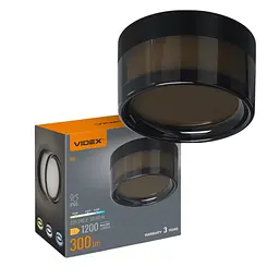 LED світильник IP65 круглий Videx BHD01 9W 2400-3200-4300K чорний (VL-BHD01-09CBB)