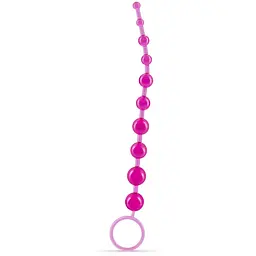 Анальний ланцюжок Crushious Bead Anal 33 см (рожевий)