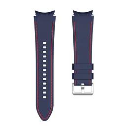 Ремінець силіконовий BeWatch Samsung Galaxy Watch 4/5/6 20 мм Синій з червоним (1gw0206) - мініатюра 6