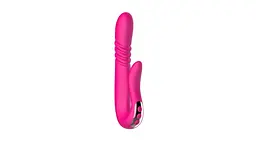 Вібратор B - Series Cute Deluxe Twirling Vibrating Thruster, 23 см (рожевий)