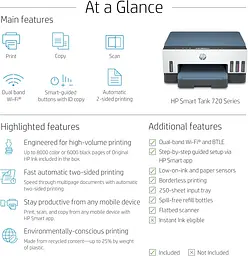 БФП A4 Smart Tank 725 з Wi-Fi HP teh0015762 - мініатюра 8
