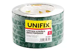 Скотч двосторонній універсальний Unifix 12 мм x 5 м спінений - мініатюра 2
