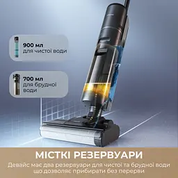 Бездротовий миючий пилосос Dreame H12S - мініатюра 7
