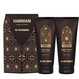 Подарунковий набір Mr.Scrubber Hammam Гель для душу Hammam 200 мл + Лосьйон для тіла Hammam 200 мл. 