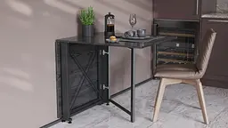 Стіл-книга трансформер Оріон 2 Ferrum-decor 750x1520x730 Чорний метал ДСП Сосна Кембра 16 мм (FRD-104585) - мініатюра 8