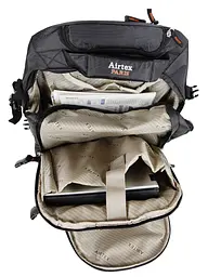 Дорожня сумка-рюкзак на колесах Airtex 560/1 48х35х19см XS 18,3л Темно-сірий - мініатюра 10