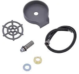 Кухонна мийка Kroner KRP Schwarze - SET7545NG PVD (3.0/0.8 мм) (CV033806) - мініатюра 9