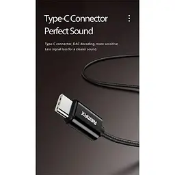 Ігрові навушники Remax RM-755 Type-C Gaming Headphone зі штекером usb-c - мініатюра 7