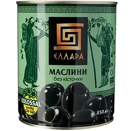 Маслини Ellada Colossal без кісточки 850 мл (922037) - мініатюра 3