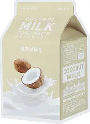 Тканинна маска A'pieu Coconut Milk One-Pack з екстрактом кокоса, 21 мл - мініатюра 4