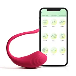 Віброяйце Boss Series App Love Egg 17.3 см рожевий - мініатюра 2