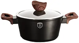 Каструля з кришкою Berlinger Haus Ebony Rosewood collection 2.5 л (BH-1716)
