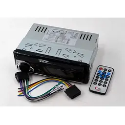 Автомагнітола P3 з пультом, FM-радіо, USB, SD, AUX, 4×50Вт, формат 1DIN