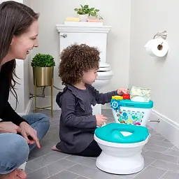 Дитячий горщик-унітаз 2 в 1 Baby Einstein "Geared for Success" (17087) - мініатюра 5