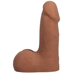 Фалоімітатор Doc Johnson The Realistic Cock ULTRASKYN 5 дюймів Caramel - мініатюра 2