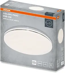 Osram Світильник накладний CEILING PAVO 380мм Round 24Вт 4000K - мініатюра 4