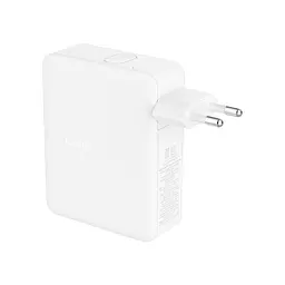 Зарядний пристрій мережевий Belkin 140Вт 3хUSB-С GAN PD PPS, USB-A, білий - мініатюра 9