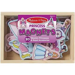 Ігровий набір Melissa&Doug Магнітні фігурки Принцеси 20 елементів (MD19278) - мініатюра 2