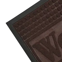 Килимок придверний Eco Fabric Welcome з кромкою коричневий 40 х 60 см (4060-116) - мініатюра 6