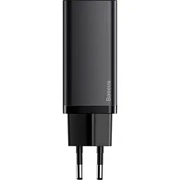 Мережевий зарядний пристрій Baseus GaN2 Lite Quick Charger C+U 65W Black [CCGAN2L-B01] [106056] - мініатюра 3