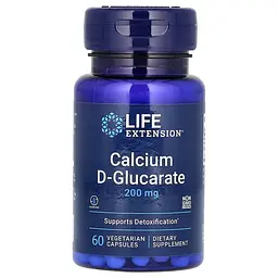 Амінокислота Calcium D-Glucarate 200 mg, 60 вегакапсул Life Extension vit0004021