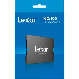 Накопичувач SSD Lexar Sata 2.5 256GB NQ100 (LNQ100X256G-RNNNG) - мініатюра 6