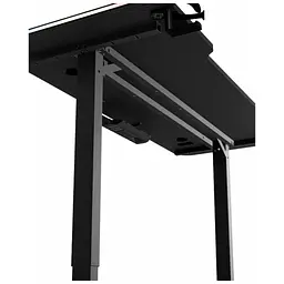 Комп'ютерний стіл GT Racer TY-1611 Black (TY-1611 (160x60x72-117) Black) - мініатюра 10
