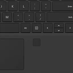 Клавiатура Microsoft Surface Pro 1755 Type Cover with Fingerprint ID Чорний (GKG-00021) - мініатюра 5