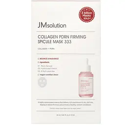 Маска для зміцнення шкіри Jmsolution Collagen PDRN Firming Spicule Mask 333 10 шт.