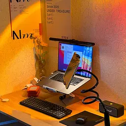 Проекційний світильник лампа для заходу сонця світанку RGB з пультом USB LED Lamp UKC Sunset Lamp F-20 - мініатюра 12