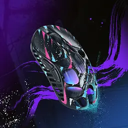 GravaStar Миша Mercury X Pro, 8K, BT/WL/USB-A, RGB, Neon Graffiti - мініатюра 4