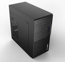 Корпус 2E BASIS Black, без БЖ, Mini Tower, для Micro ATX / Mini ITX, 1хUSB 3.0, 2хUSB 2.0, 188x361x360 мм, 2.31 кг (2E-RD860-3U) - мініатюра 3