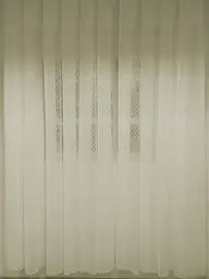 Тюль ромби жакардова молоко 300х270
