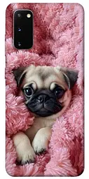 TPU чохол Demsky Мопс у ніжностях для Samsung Galaxy S20