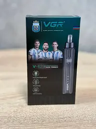 Тример для носа та вух VGR V-629 універсальний акумуляторний тример компактний зі швидким заряджанням Чорний - мініатюра 4