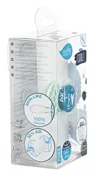 Силіконова симетрична пустушка Nuvita Air55 Cool Boy, 0+ міс., зелений (NV7065NG) - мініатюра 3